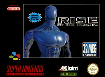 Rise of the Robots (Europe) box cover front